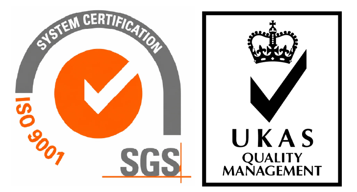 Certificación ISO 9001 emitida por SGS